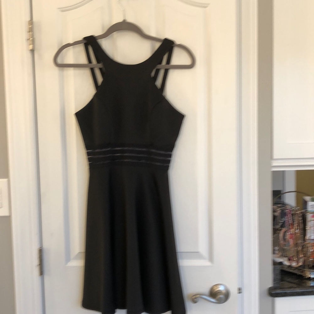 Black cocktail dress. Worn once.